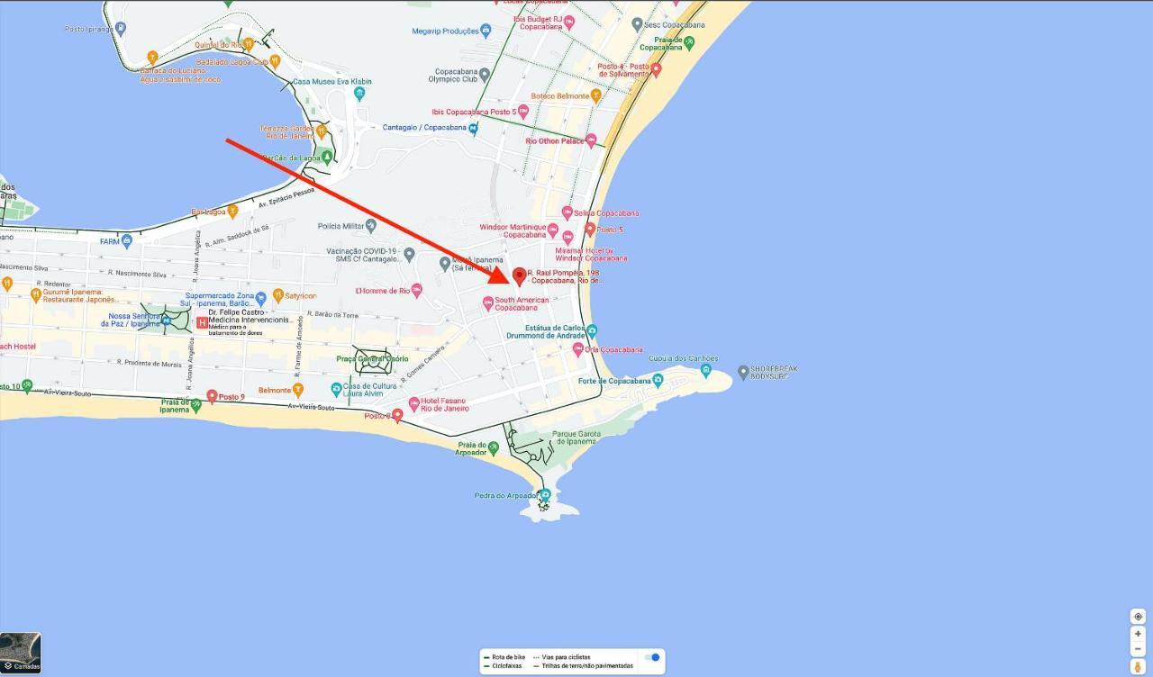 2Qtos: Copacabana, Ipanema E Metro! ريو دي جانيرو المظهر الخارجي الصورة